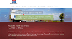 Desktop Screenshot of mtr-services.com